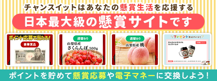 チャンスイット 会員登録ページ